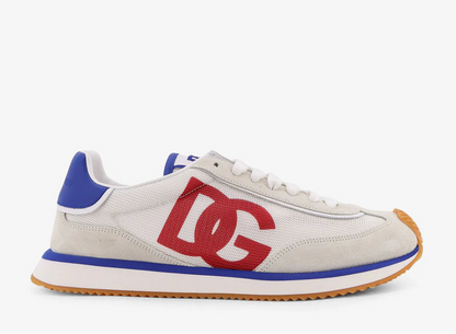 Dolce & Gabbana Leather sneakers with DG logo